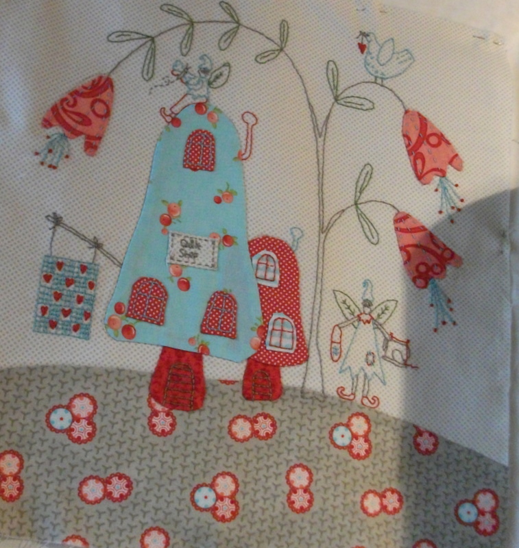 I Love Vintage Fabric&nbsp;Applique